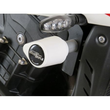 513-T111-007 Tamponi telaio - coppia TRIUMPH Street Triple 765 RS 765 2017 2024 POWERBRONZE