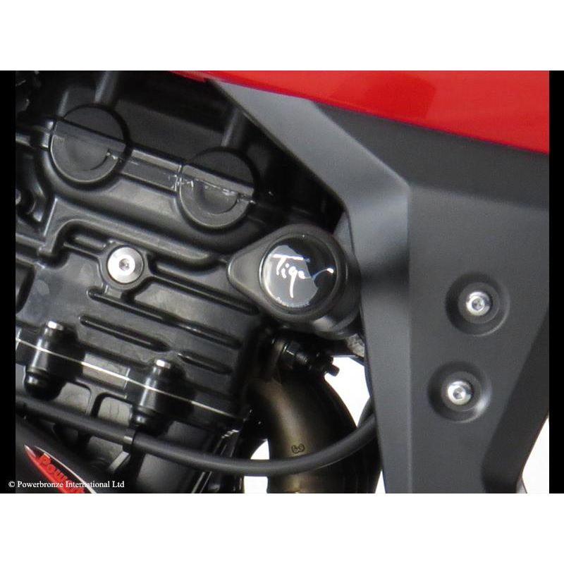 513-T112-003 Tamponi telaio - coppia TRIUMPH Tiger 1050 Sport 1050 2013 2020 POWERBRONZE