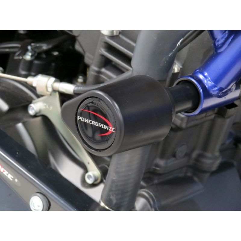 513-Y139-007 Tamponi telaio - coppia YAMAHA MT-03 300 2016 2024 POWERBRONZE