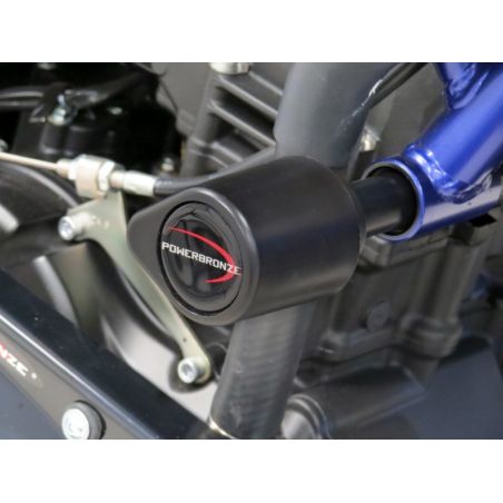513-Y139-007 Tamponi telaio - coppia YAMAHA MT-03 300 2016 2024 POWERBRONZE