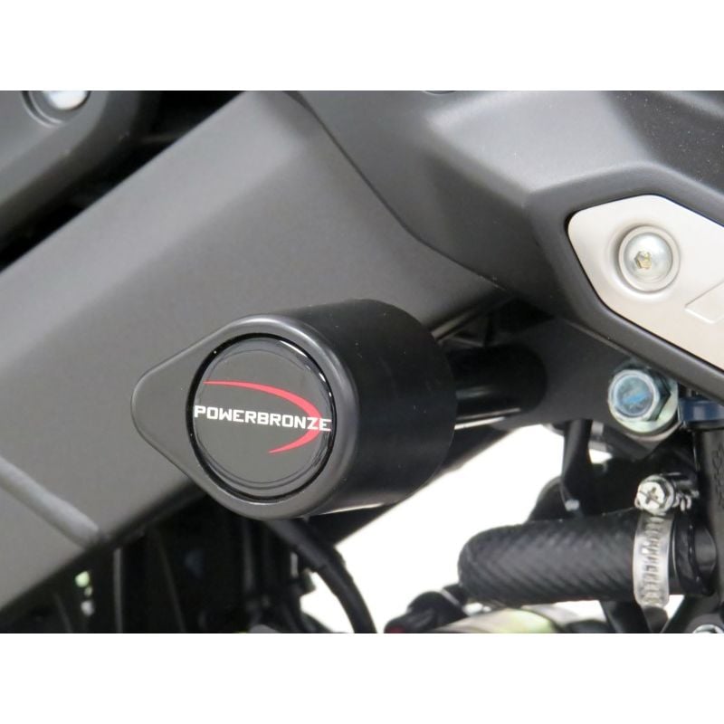 513-Y138-003 Tamponi telaio - coppia YAMAHA MT-125 ABS 125 2020 2024 POWERBRONZE