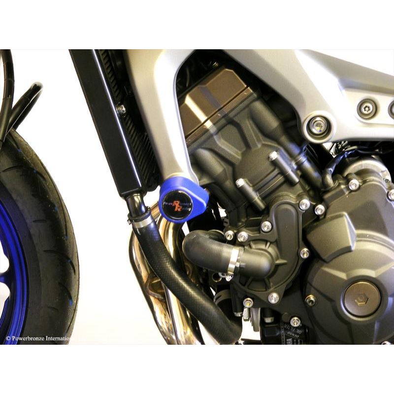 513-Y131-004 Tamponi telaio - coppia YAMAHA Niken / GT (3 ruote/wheel) 1000 2018 2024 POWERBRONZE