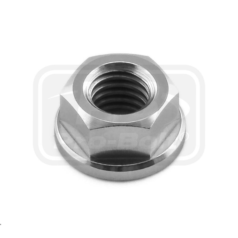 PBTIFLN5 Titanio - Dadi flangiati UNIVERSALE 0 0 0 PRO-BOLT