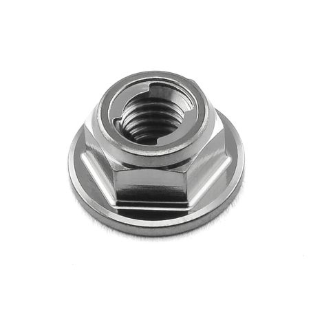 PBTILOCKNUT6 Titanio - Dadi flangiati autobloccanti UNIVERSALE 0 0 0 PRO-BOLT