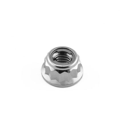 PBTILOCKNUTBH6 Titanio - Dadi biesagonali flangiati autobloccanti UNIVERSALE 0 0 0 PRO-BOLT