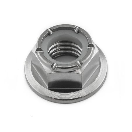 PBTINYNFL10 Titanio - Dadi flangiati autobloccanti UNIVERSALE 0 0 0 PRO-BOLT