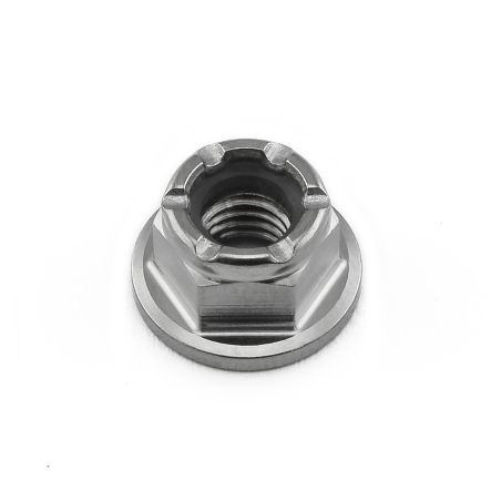 PBTINYNFL5 Titanio - Dadi flangiati autobloccanti UNIVERSALE 0 0 0 PRO-BOLT