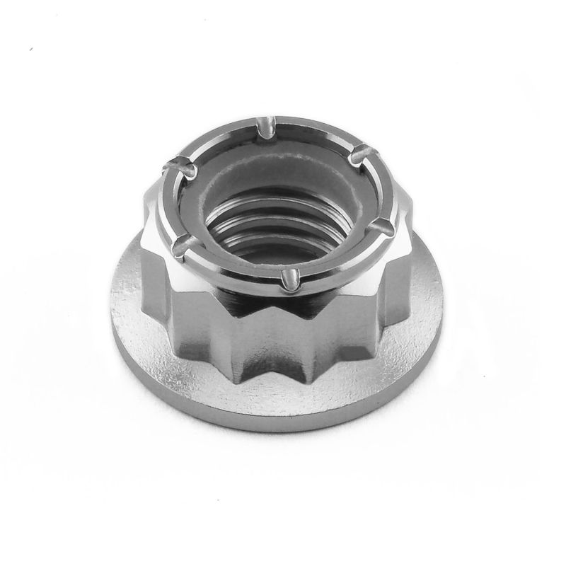 PBTINYNFLBH10 Titanio - Dadi flangiati autobloccanti UNIVERSALE 0 0 0 PRO-BOLT