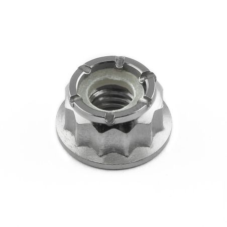 PBTINYNFLBH6 Titanio - Dadi flangiati autobloccanti UNIVERSALE 0 0 0 PRO-BOLT