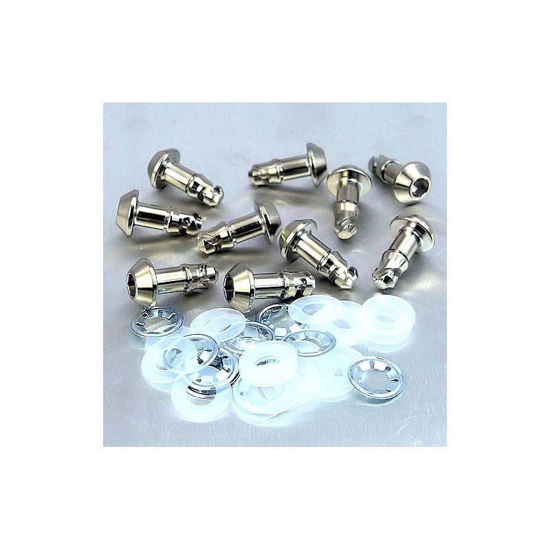 PBTIQRCLIPAK1017 Viti Sgancio rapido - titanio - confezione da 10 UNIVERSALE 0 0 0 PRO-BOLT