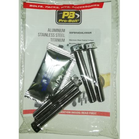 PBSSFBRADIALHX60R Kit bulloneria - Inox Viti Pinza Freno Ant. - kit Inox Race Spec UNIVERSALE 0 0 0