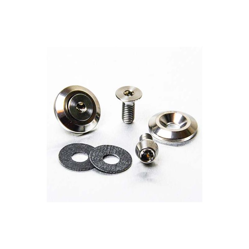 PBCHAINHUG50TI Titanio - Kit Viti copricatena e paraf. post. UNIVERSALE 0 0 0 PRO-BOLT
