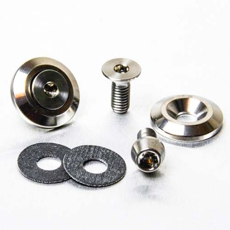 PBCHAINHUG50TI Titanio - Kit Viti copricatena e paraf. post. UNIVERSALE 0 0 0 PRO-BOLT