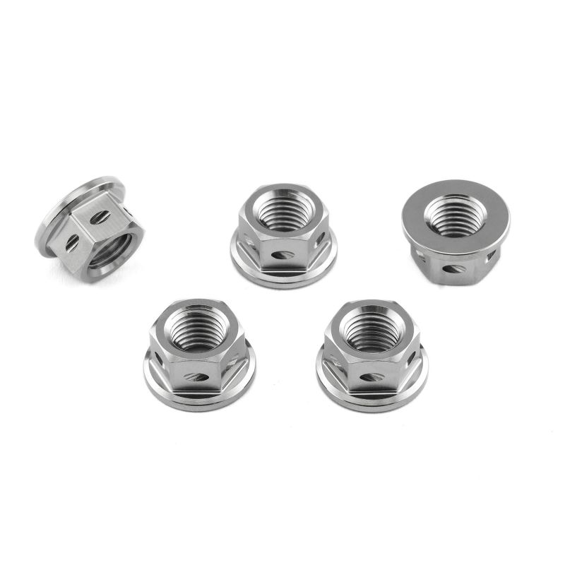 PBTI5SPN10D Kit bulloneria - Titanio Dadi Corona Forati Titanio - kit UNIVERSALE 0 0 0 PRO-BOLT