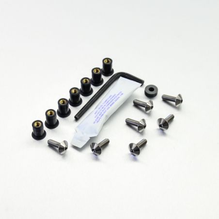 PBTISK7 Viti Cupolino - Kit Titanio UNIVERSALE 0 0 0 PRO-BOLT