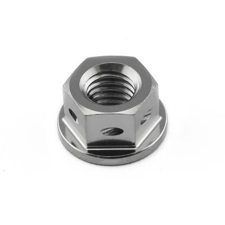 PBTISPN8D Kit bulloneria - Titanio Dadi Forati Corona Titanio - singolo UNIVERSALE 0 0 0 PRO-BOLT