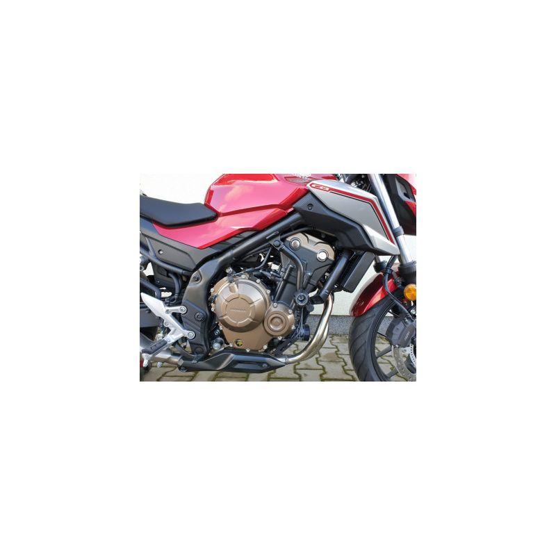 RDH62-PH01W Barre Paramotore RDmoto - kit barre di protezione HONDA CB 500 F 500 2018 2019 RDmoto