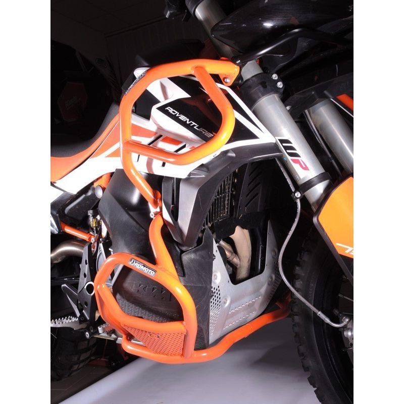 RDCF130O Barre Paramotore RDmoto - kit barre di protezione inferiore e superiore KTM Adventure 790 7