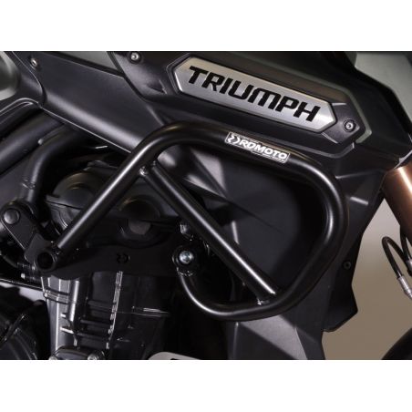RDCF125SKD Barre Paramotore RDmoto - kit barre di protezione superiore TRIUMPH Tiger Explorer 1200 X
