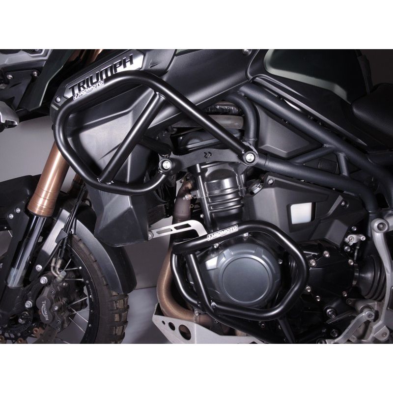 RDCF127KD Barre Paramotore RDmoto - kit barre di protezione inferiore e superiore TRIUMPH Tiger Expl