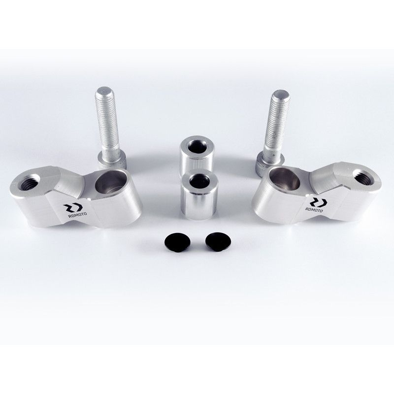 RDB4-RZ1025-K Distanziali specchi retrovisori - coppia KTM Duke 125 (to 2023) 125 2017 2023 RDmoto