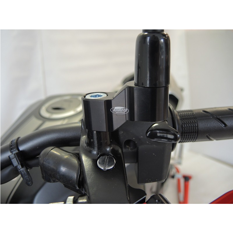 RDB8-RZ1025-S Distanziali specchi retrovisori - coppia MOTO GUZZI V9 Roamer 853 2016 2018 RDmoto