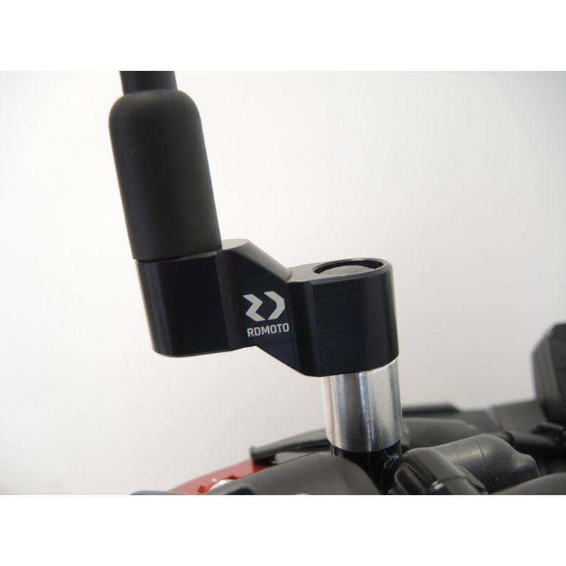 RDB3-RZ1025-S Distanziali specchi retrovisori - coppia SUZUKI V-Strom 650 XT ABS 650 2015 2016 RDmot