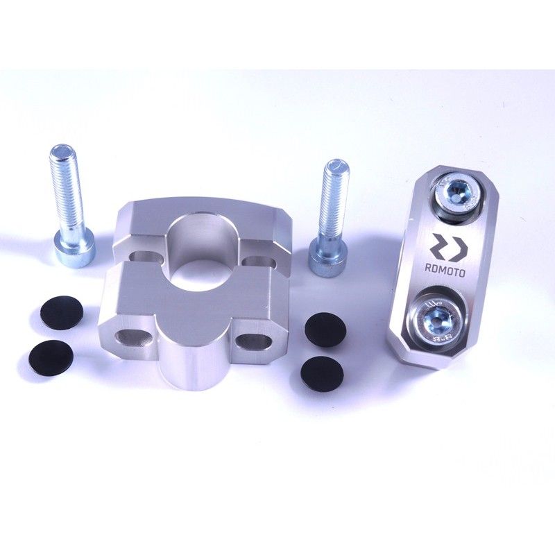 RDZR22-20-K Riser manubrio - diam 22mm +20mm - kit UNIVERSALE 0 0 0 RDmoto