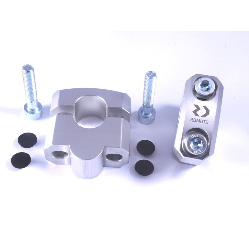 RDZR22-30-S Riser manubrio - diam 22mm +30mm - kit UNIVERSALE 0 0 0 RDmoto