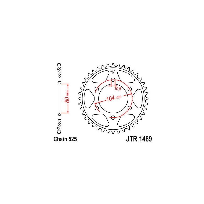 S541661039 Corone 525 KAWASAKI ZX-10RR 1000 2017 2020 RICAMBI - SPARE PARTS