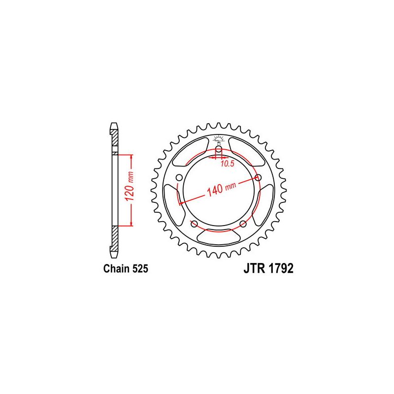S541460443 Corone 525 SUZUKI GSX-R 600 600 2008 2010 RICAMBI - SPARE PARTS