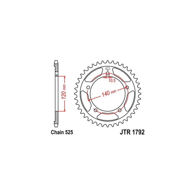 S541460441 Corone 525 SUZUKI V-Strom 1050 / XT / SE 1050 2020 2024 RICAMBI - SPARE PARTS