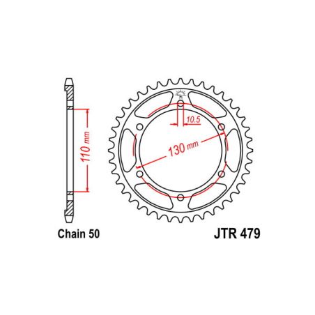 S541281342 Corone 530 YAMAHA MT-10 SP 1000 2017 2024 RICAMBI - SPARE PARTS
