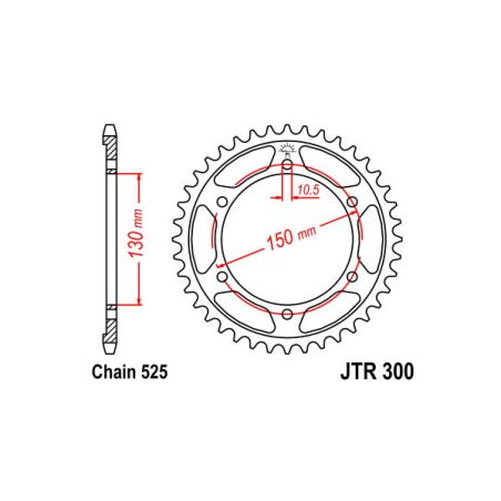 S541260642 Corone 525 YAMAHA TDM 900 900 2002 2013 RICAMBI - SPARE PARTS