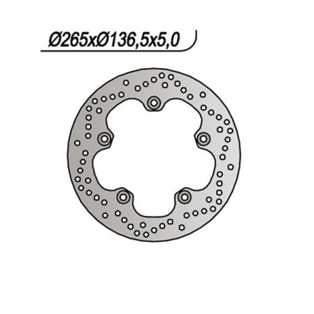 S6591045 Disco posteriore BMW F 800 GS (to 2018) 800 2006 2017 RICAMBI - SPARE PARTS