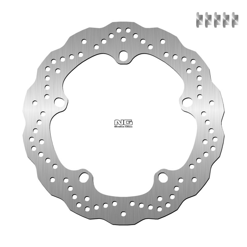 S6591044X Disco Anteriore Wave BMW R 1200 GS Adventure 1200 2014 2018 RICAMBI - SPARE PARTS