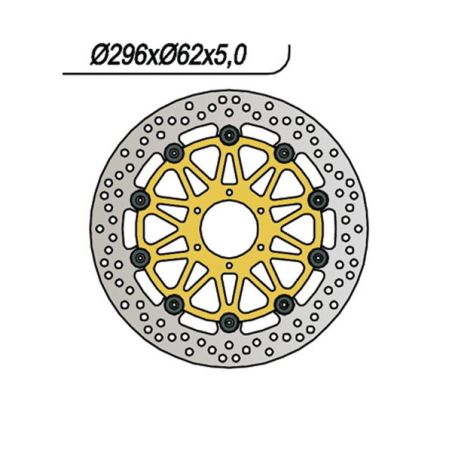 S659752 Disco flottante ventilato HONDA CBR 600 F 600 1999 2000 RICAMBI - SPARE PARTS