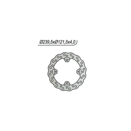 S659654X Disco Wave HONDA CRF 250 R (to 2021) 250 2004 2021 RICAMBI - SPARE PARTS