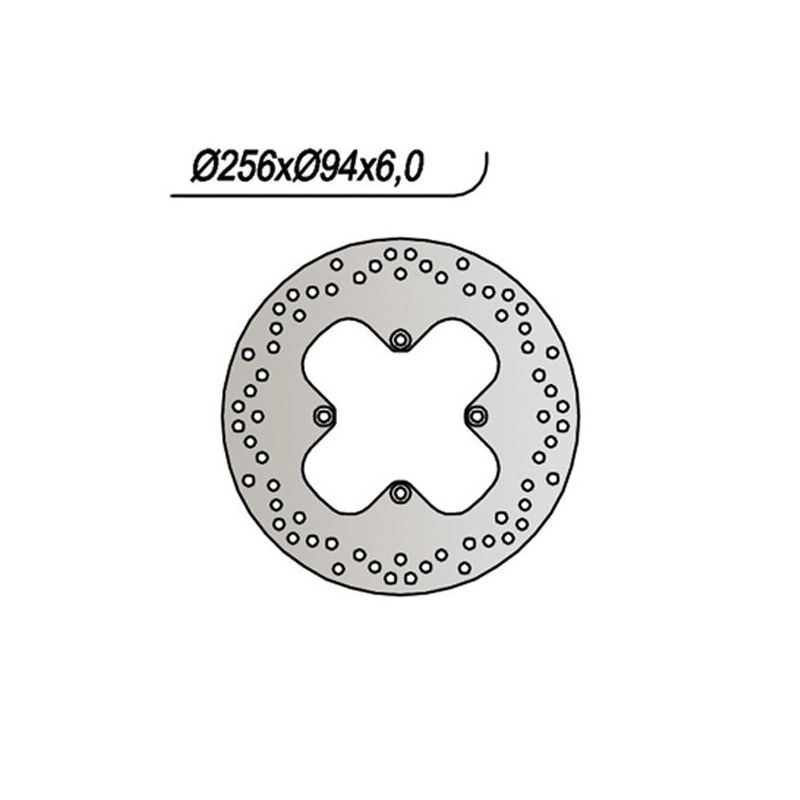 S659313 Disco posteriore HONDA VFR 750 F 750 1990 1997 RICAMBI - SPARE PARTS