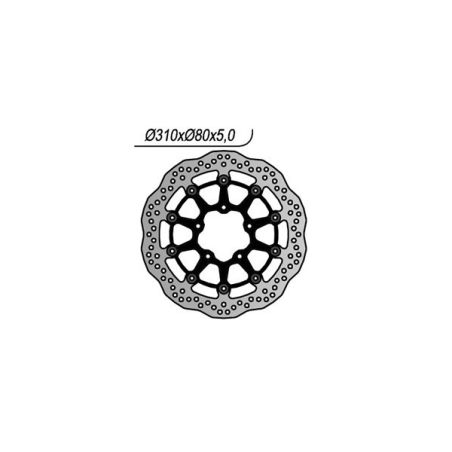 S6591213X Disco Anteriore Wave KAWASAKI ZX-6R (600/636) 636 2013 2021 RICAMBI - SPARE PARTS