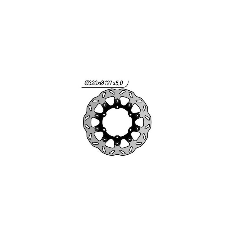 S659725X Disco Anteriore Wave - Flottante KTM EXC-F 450 450 2008 2020 RICAMBI - SPARE PARTS