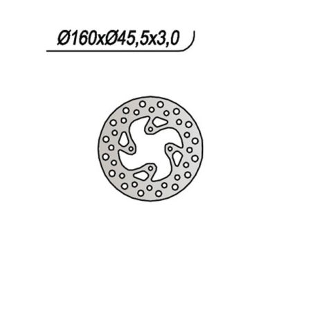 S6591026 Disco posteriore KTM SX 65 65 1998 2025 RICAMBI - SPARE PARTS