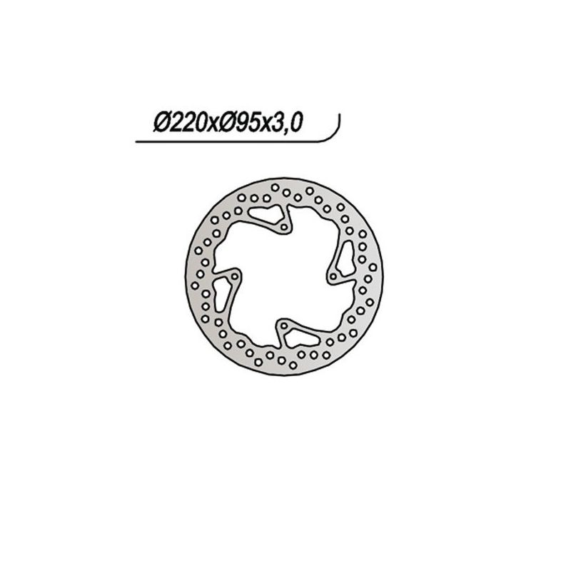 S6591029 Disco Anteriore KTM SX 85 17/14 85 2011 2012 RICAMBI - SPARE PARTS