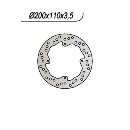 S6591030 Disco posteriore KTM SX 85 17/14 85 2003 2010 RICAMBI - SPARE PARTS