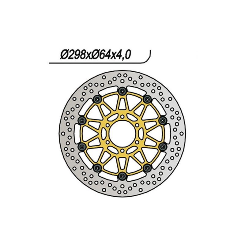 S659404 Disco Anteriore MOTO MORINI X-Cape 650 650 2021 2023 RICAMBI - SPARE PARTS