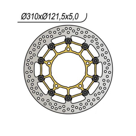 S6591104 Disco flottante ventilato SUZUKI GSR 600 600 2006 2013 RICAMBI - SPARE PARTS