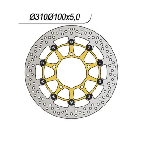 S6591041 Disco flottante ventilato SUZUKI GSX-R 1000 1000 2005 2008 RICAMBI - SPARE PARTS