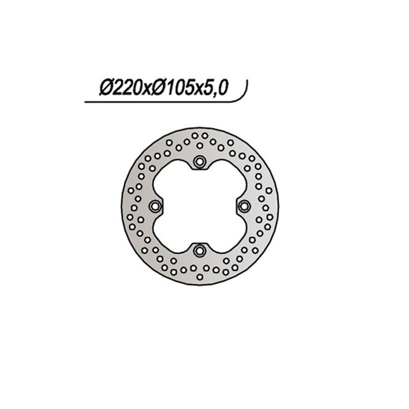 S659101 Disco posteriore TRIUMPH Daytona 650 650 2005 2005 RICAMBI - SPARE PARTS