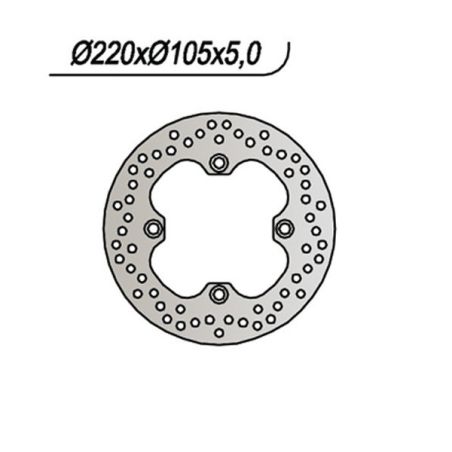 S659101 Disco posteriore TRIUMPH Daytona 675 R 675 2011 2012 RICAMBI - SPARE PARTS