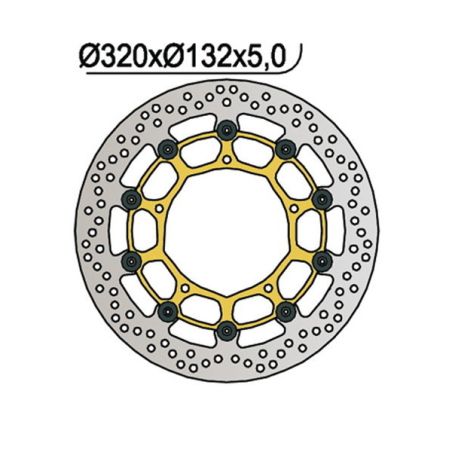 S6591058 Disco flottante ventilato YAMAHA FZ1 naked 1000 2006 2015 RICAMBI - SPARE PARTS